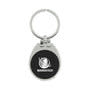 Silver With Black The Westfield Keychain