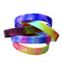 Full Colour Custom Printed Marble Coloured Wristband