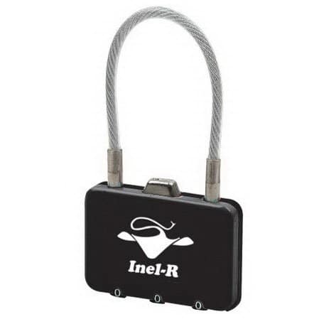 Black Rectangle Metal Coded Lock