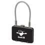 Black Rectangle Metal Coded Lock