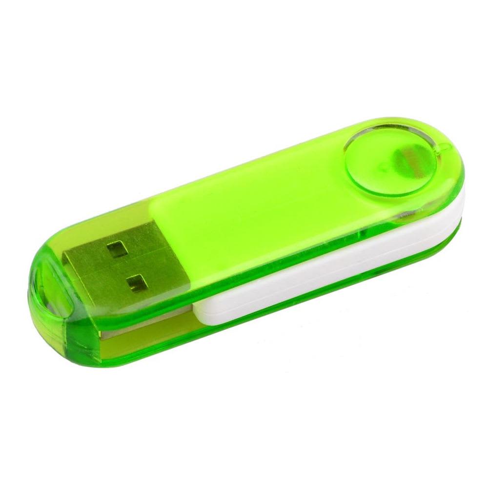 Crystalline Swivel Flash Drive