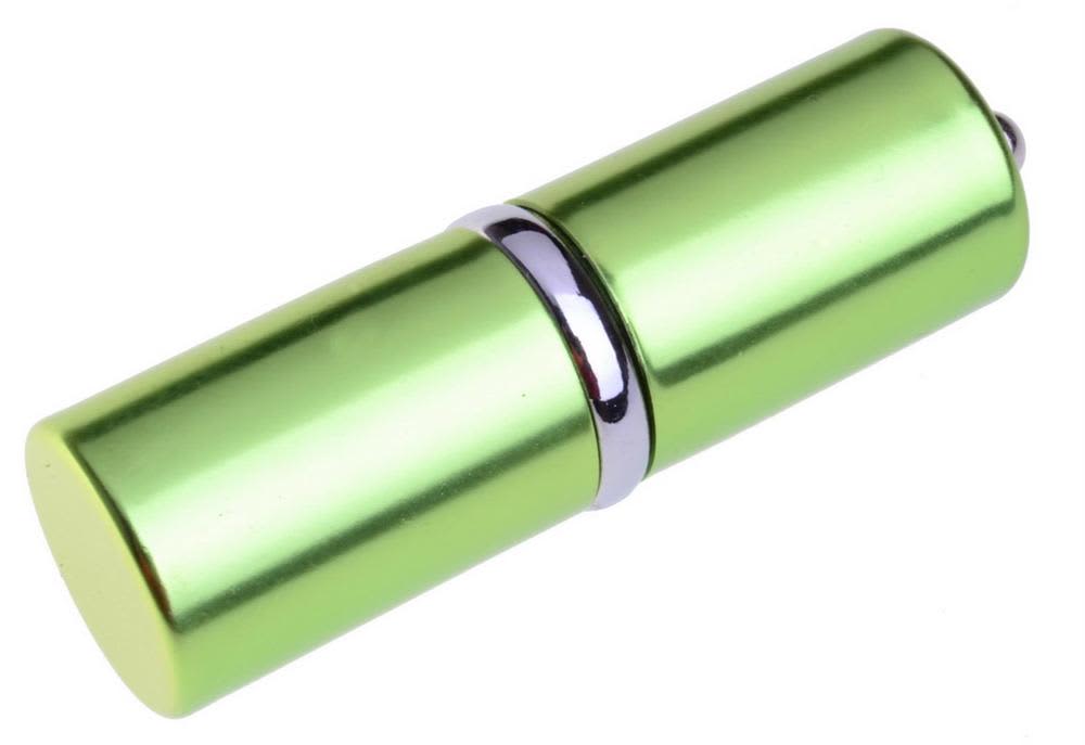 Green Lipbalm Flash Drive