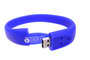 Silicone Wristband  with 8GB Flash Drive