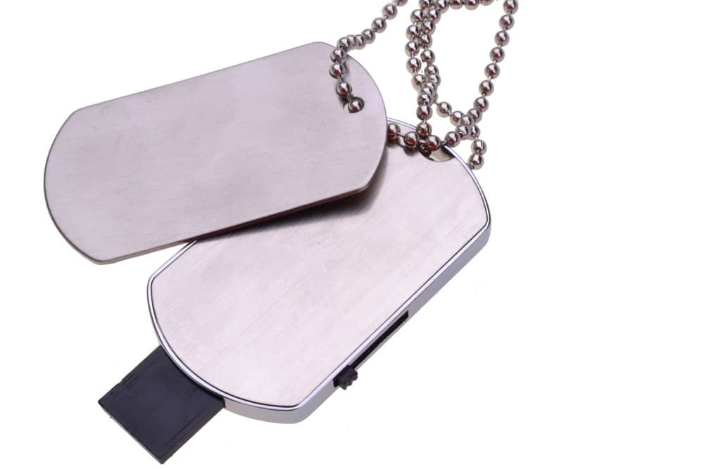 Dog Tag Flash Drive