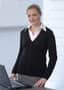 Black Merino Cardigan - Womens