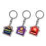 Full Colour House Metal Key Ring