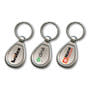 Full Colour Drop Metal Key Ring