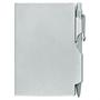 Metallic Silver Pocket Rocket Notebook