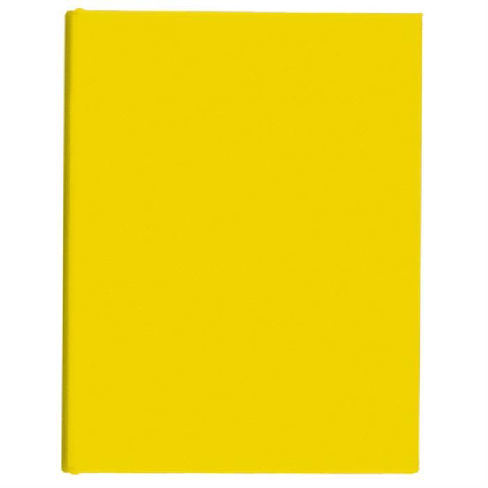 Yellow Hard Cover Notes and Flags