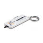 White Tyre Tread Key Ring