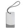 White/Silver Trekka Luggage Tag