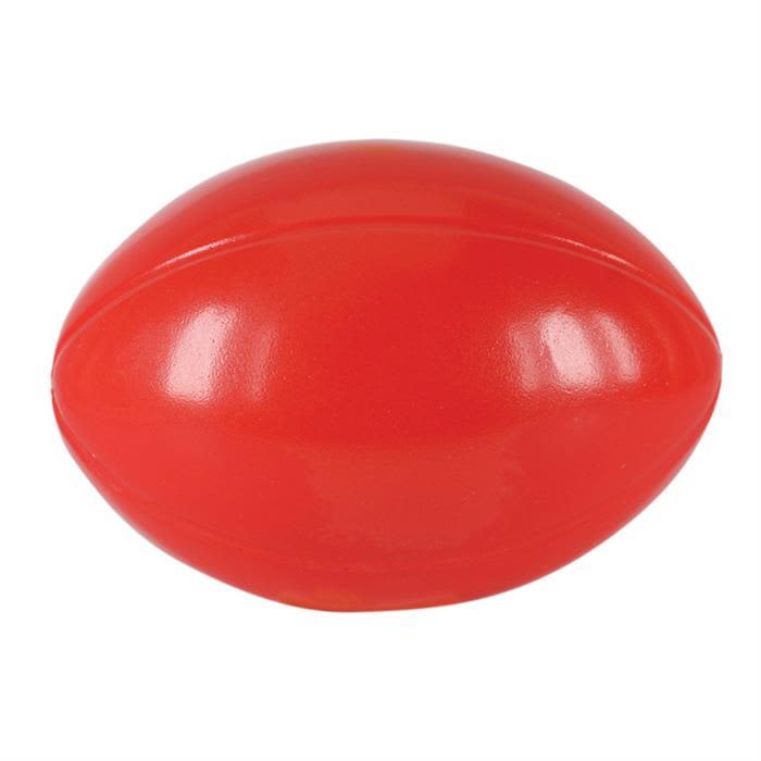 Red Stress Rugby Ball