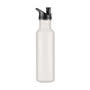 White The Drifter Stainless Steel Drink Bottle