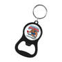 Black Chevron Bottle Opener Key Ring