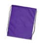 Purple Drawstring Backpack