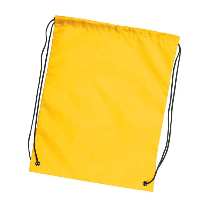 Yellow Drawstring Backpack