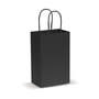 Black Paper Carry Bag - Small