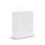 White Paper Carry Bag - Large