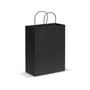 Black Paper Carry Bag - Large