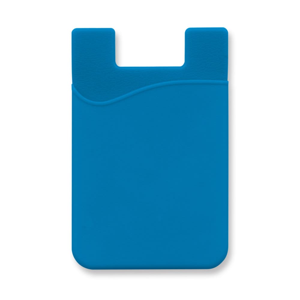 Light Blue Silicone Phone Wallet