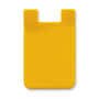 Yellow Silicone Phone Wallet