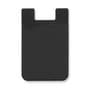 Black Silicone Phone Wallet