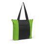 Bright Green/Black Deluxe Tote Bag