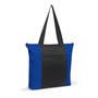 Royal Blue/Black Deluxe Tote Bag