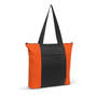 Orange/Black Deluxe Tote Bag