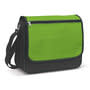 Bright Green/Black Soho Messenger Bag