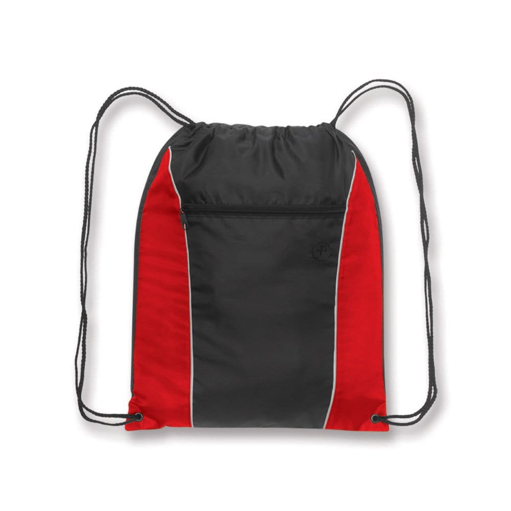 Red/Black Forest Drawstring Backpack