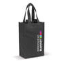 Black Double Wine Tote