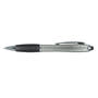 Silver/Frosted Black Vistro Stylus Pen - Classic