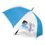 White/Light Blue Hydra Sports Umbrella