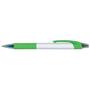 White/Bright Green Cleo Pen - White Barrels