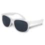 White Malibu Basic Sunglasses