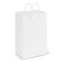 White Laminated Carry Bag - Small