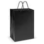 Black Laminated Carry Bag - Large