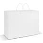 White Laminated Carry Bag - Extra Large