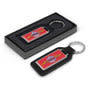 Full Baron Rectangular Leather Key Ring