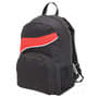 Black/Red Twist Backpack