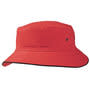 Red/Black Headline Bucket Hat