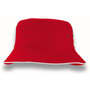 Red/White Headline Bucket Hat