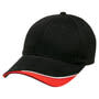 Black/White/Red Stampton Cap