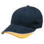 Navy/White/Gold Stampton Cap