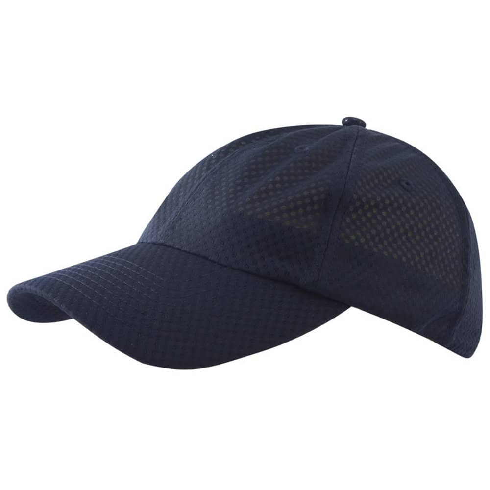 Navy Bolt Mesh Cap