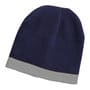 Navy/Grey Vertex Beanie