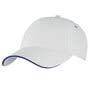 White/Royal Reuben Cap