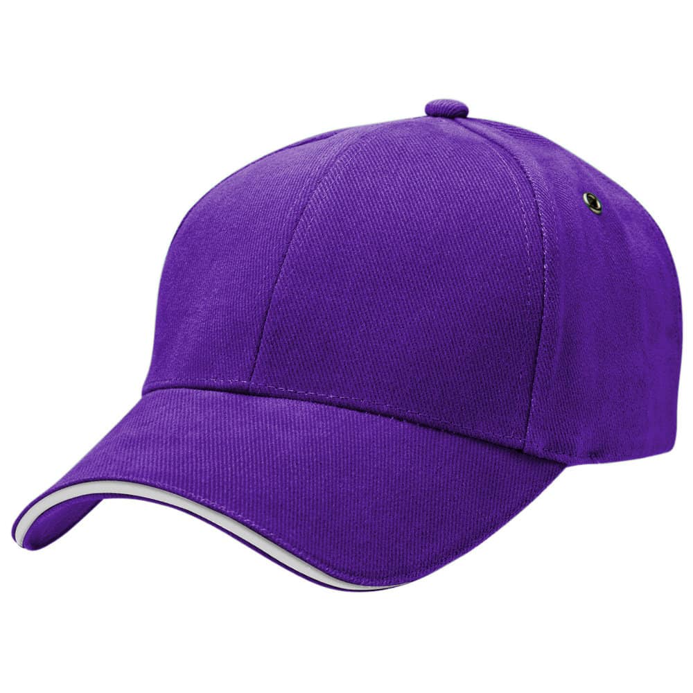 Purple/White Reuben Cap