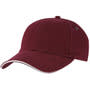 Maroon/White Reuben Cap